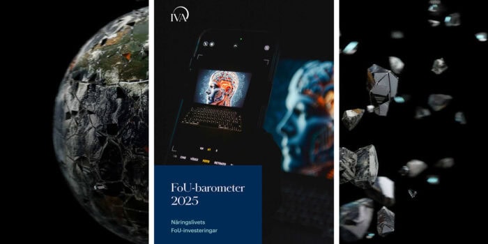 IVAs FoU-barometer har genomförts sedan 2019 och bygger på en enkät och djupintervjuer där forsknings- och utvecklingschefer besvarar frågor om det svenska klimatet för forskning och utveckling.