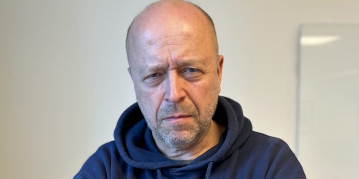 Jonas Öhman grundare av Blue/Yellow, hjälporganisation för Ukraina.