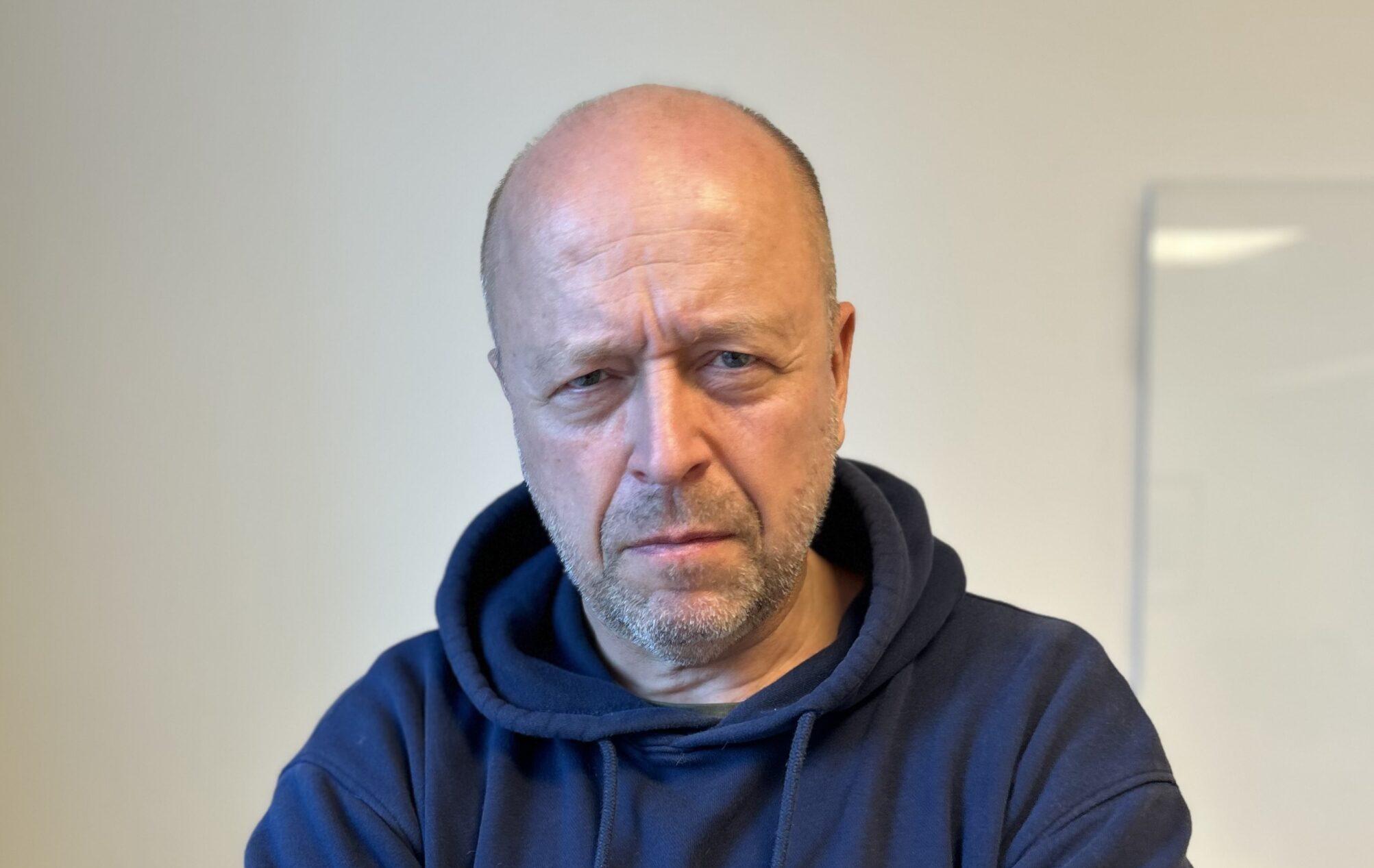 Jonas Öhman grundare av Blue/Yellow, hjälporganisation för Ukraina.