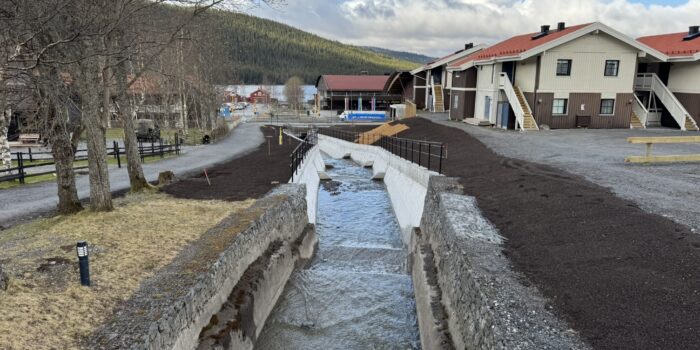 Åre kommun översvämnings och erosionskydd Mörviksån