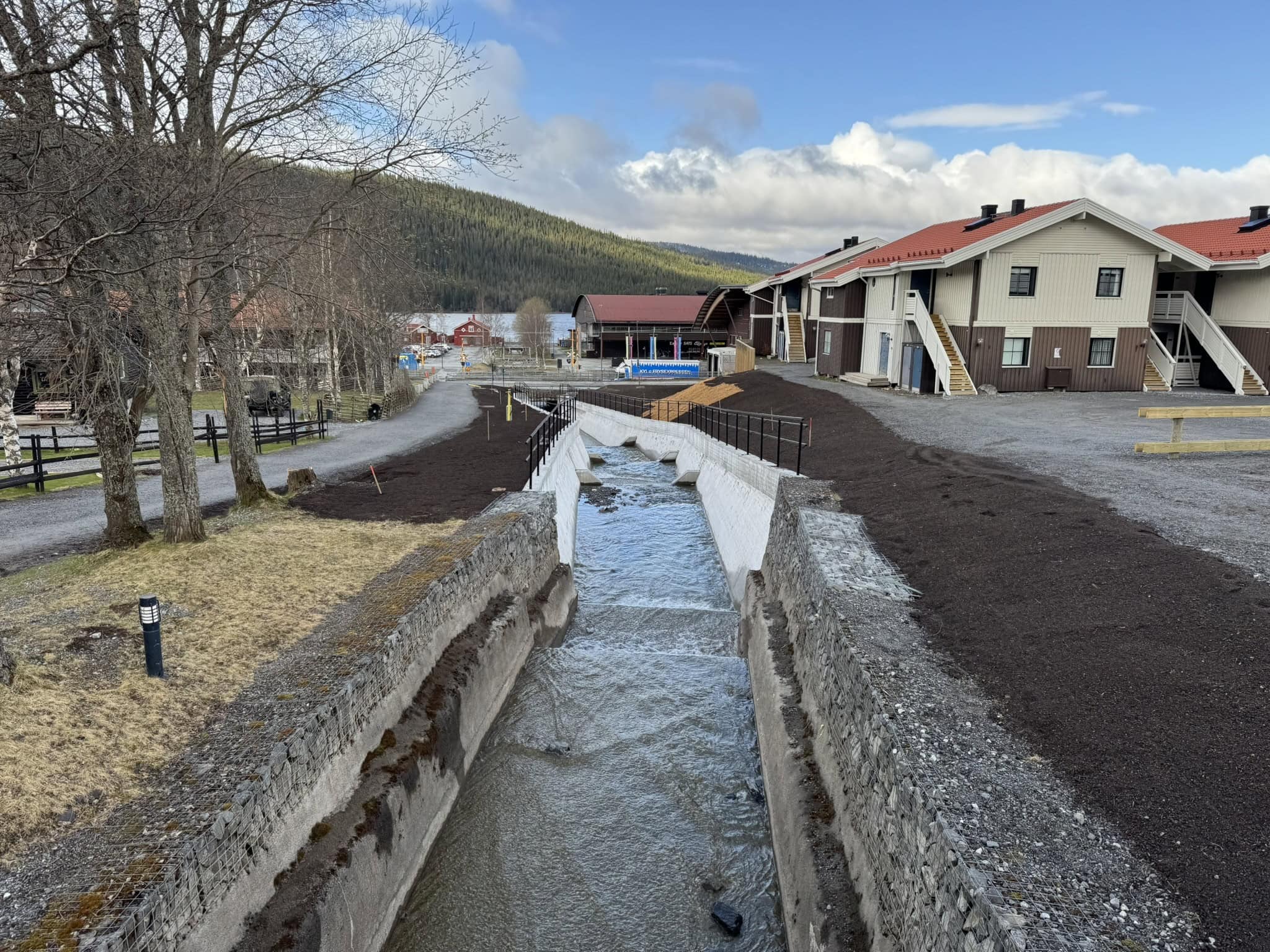 Åre kommun översvämnings och erosionskydd Mörviksån