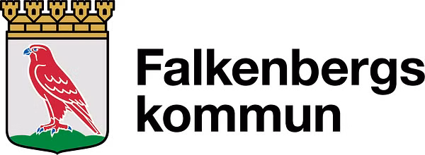 Falkenbergskommun logo CMYK POS LIGG