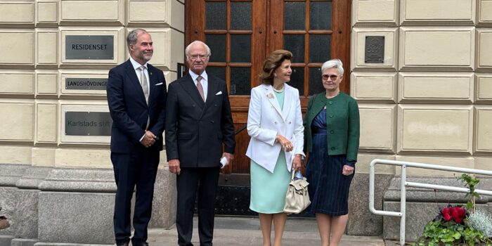 Kungaparet besöker Värmland september 2023