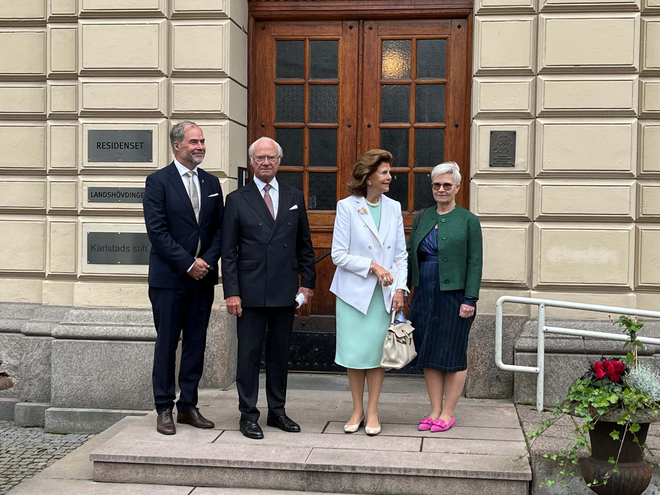 Kungaparet besöker Värmland september 2023