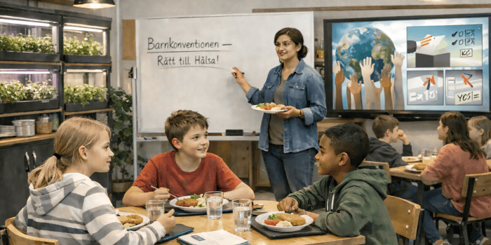 En ny förstudie ger belägg för att måltiden är en av skolans mest underutnyttjade pedagogiska resurser. Trots att måltiden når