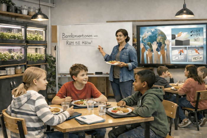 En ny förstudie ger belägg för att måltiden är en av skolans mest underutnyttjade pedagogiska resurser. Trots att måltiden når