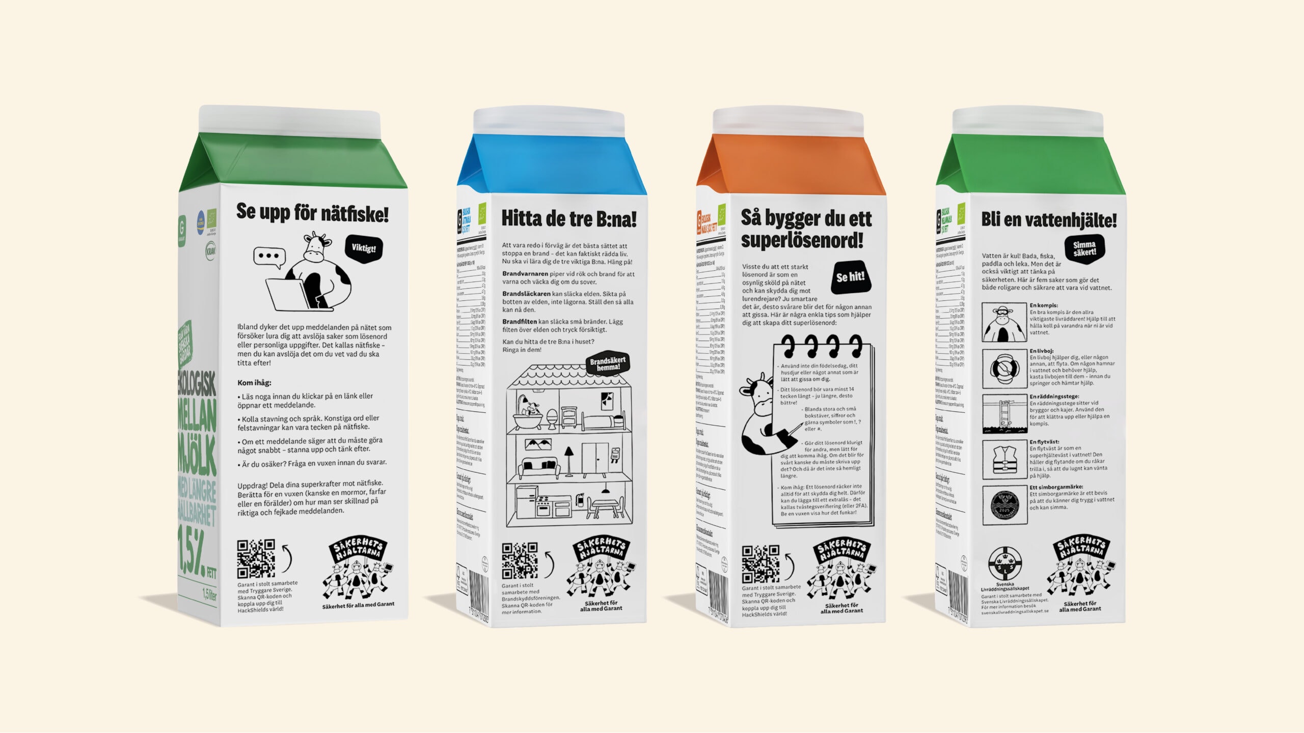 Garant Mjölkbaksidor Gruppbild