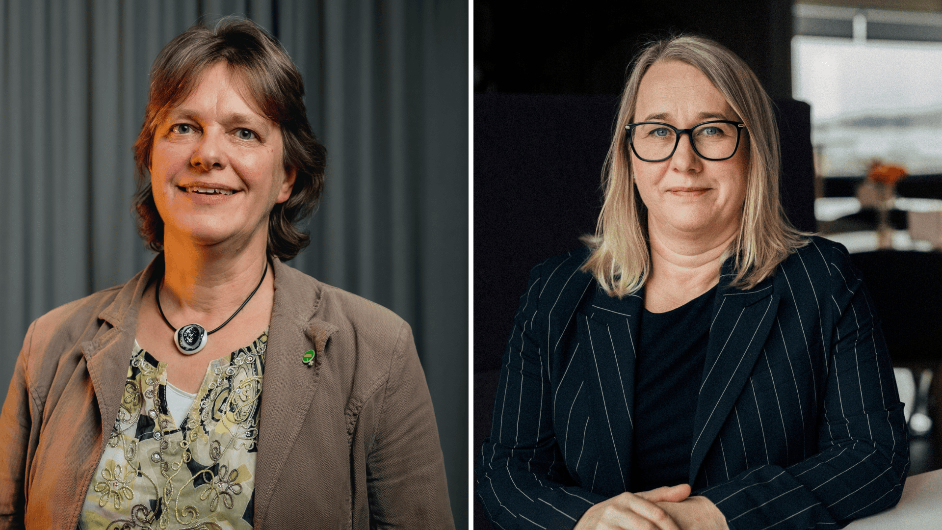 Jenny Lundström MP och Cecilia Linder M