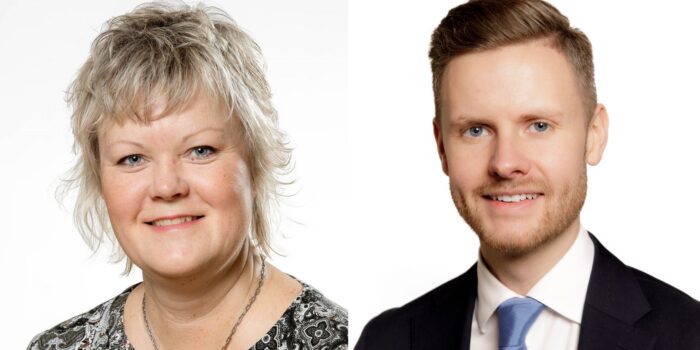 Nina Höijer S och Sebastian Cehlin M