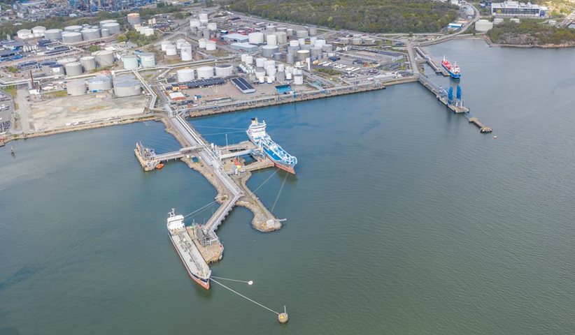 Kustkajen. Foto Göteborgs hamn AB