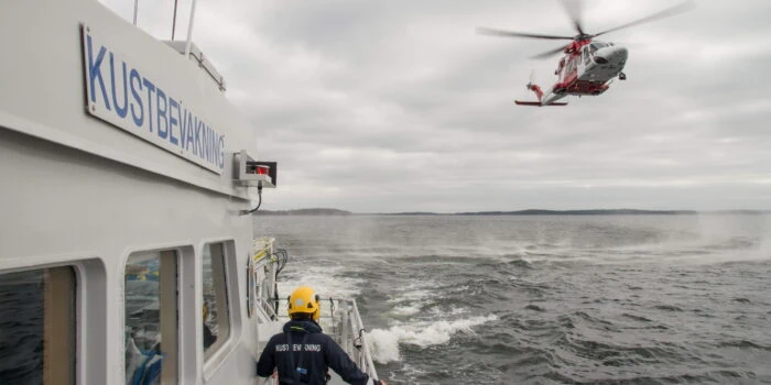 Övning med Sjöfartsverket
