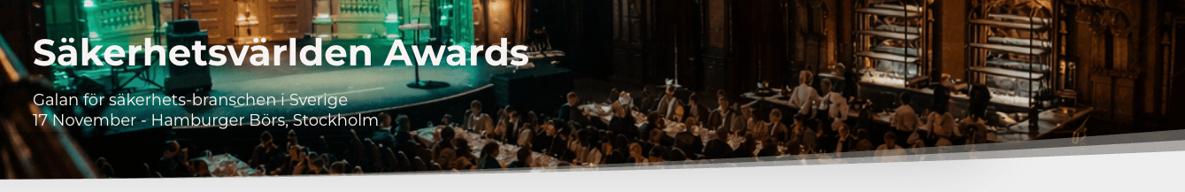 Säkerhetvärlden awards