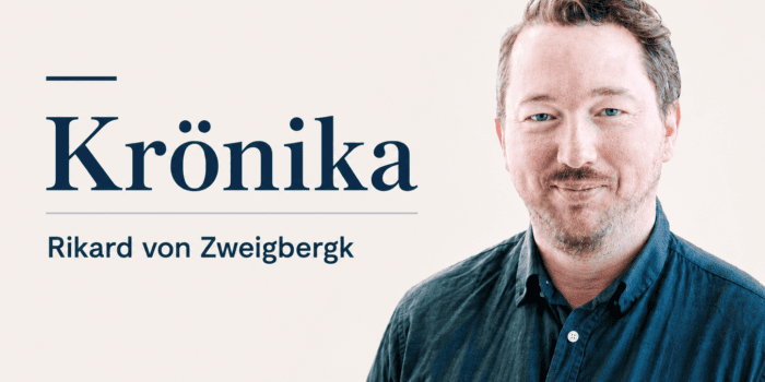Krönika, rikard von Zweigbergk, v2