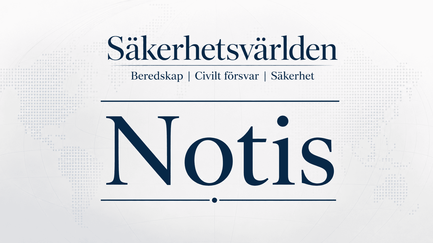 Säkerhetsvärlden notis