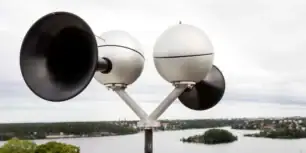 Varningssystemet "Hesa Fredrik" byggs ut i kommunen. Det kompletterar systemet SE-Alert som införs i Sverige under året och som skickar ett meddelande med ljudsignal till alla smarta mobiler i det drabbade området. Bild: MCF