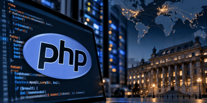 Montage med PHP loggan