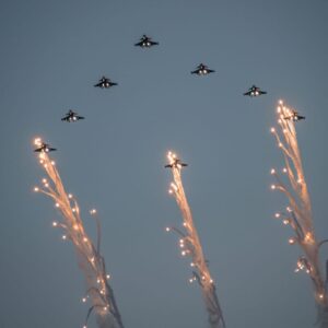 Per Forsberg Försvarsmakten julformation F 7 med f