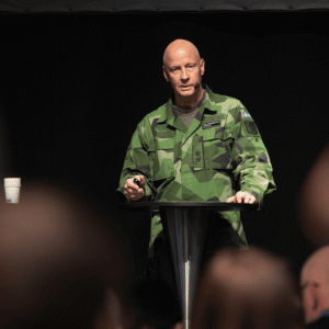 Arkivbild från SKYDD 2022 på Stockholmsmässan. Foto: Jens Reiterer.