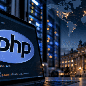 Montage med PHP loggan